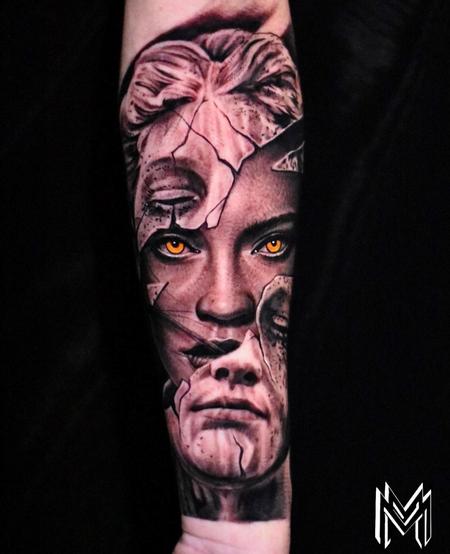 Tattoos - Matt Morrison Statue Portrait - 145236